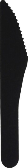 10 stk Miljøvennlige Kniver Svart 13 cm