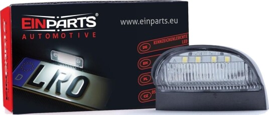 EINPARTS EP139 Nummerskiltlys