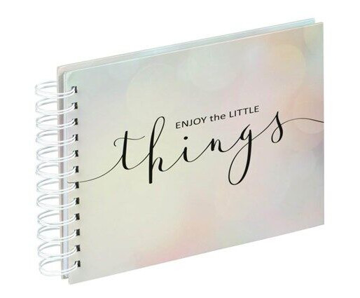 Hama "Letterings" Spiral Album 24x17 cm 50 White Pages Enjoy