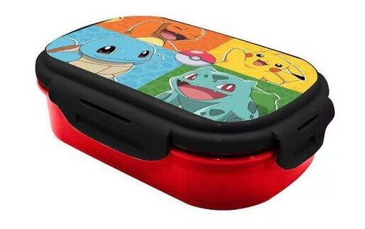 Gertuve Lunchbox With Fork Pokemon Pk00030 Kids Licensing