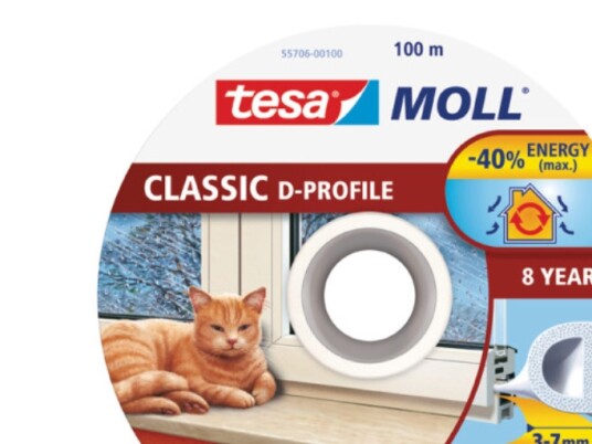 Tesa Hvit Pakning D 100M 9Mm