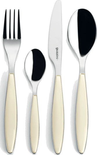 Guzzini Feeling bestikksett Cream 24 deler
