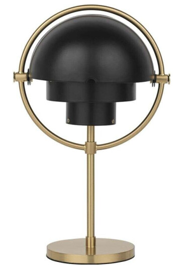 Gubi Multi-Lite Portable Bordlampe Black/Brass Gubi Multi-Lite Portable Bordlampe Black/Brass