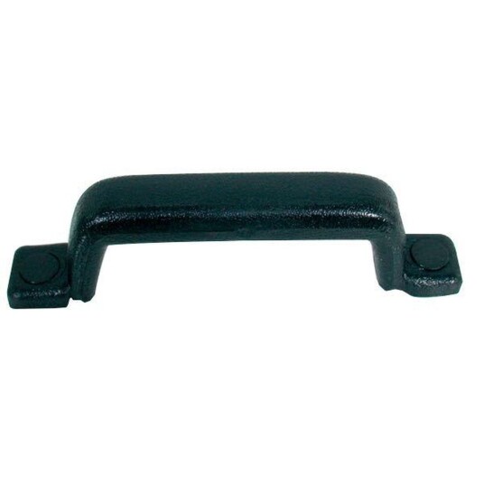Håndtak PVC Rustfri Stålinnlegg Svart 275mm