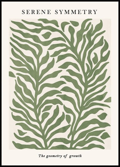 Serene Plakat Plakat / 21x30cm