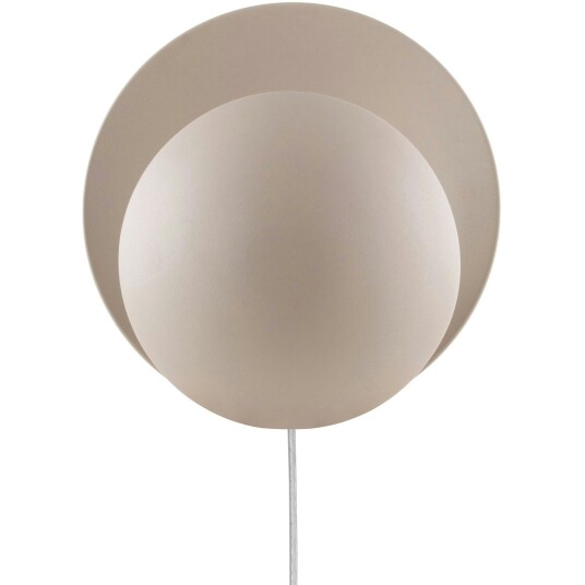 Globen Lighting Orbit Vegglampe Beige