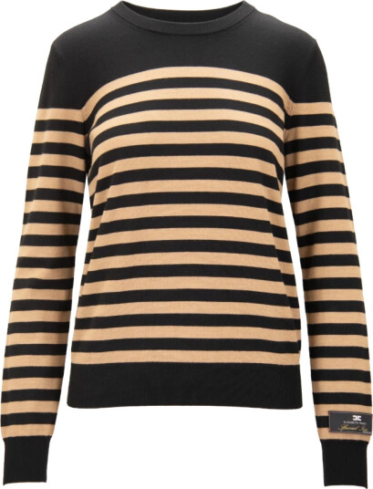 Elisabetta Franchi Dame Strikkevarer Flerfarget M,