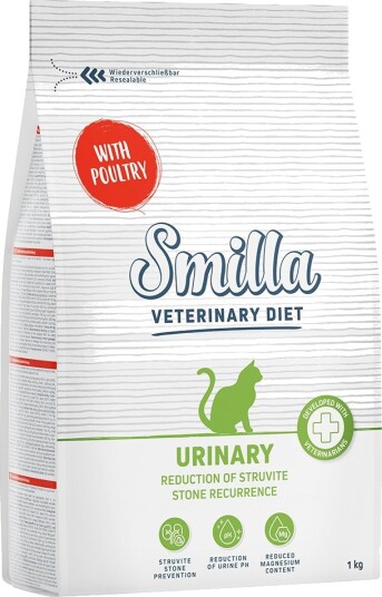 Smilla Veterinary Diet Tørrfôr Veterinary Urinary Diet Fjærkre 1 kg