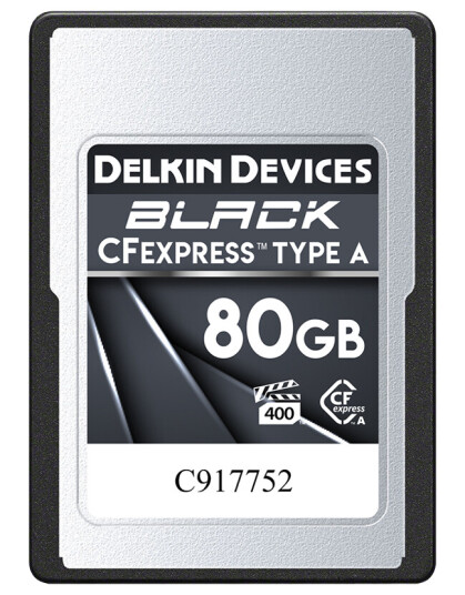 Delkin CFexpress Power Type A 80 GB R880/W730 Delkin CFexpress Power Type A 80 GB R880/W730