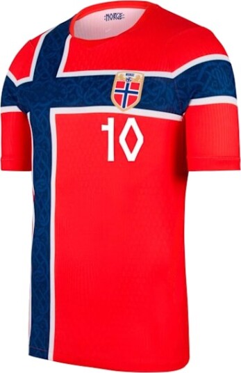 2026 World Cup Norges Herrelandslag Hjemmedrakt+shorts+sokker Nr.10 Ødegaard