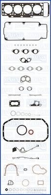 Tetnings helsett, motor AJUSA 50043700