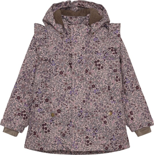 En Fant Vinterjakke Adobe Rose En Fant 8 år (128) Vinterjakke Beige Brun Lilla Rosa