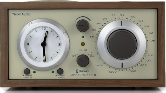 Tivoli Audio Model Three BT Radio Valnøtt Beige