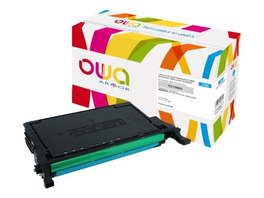 Owa - Cyan - Kompatibel - Gjenfabrikert - Tonerpatron Alternativ For: Samsung Clt-C5082l - For Samsung Clp-620Nd 670N 670Nd Clx-6220Fx 6250Fx Owa - Cyan - Kompatibel - Gjenfabrikert - Tonerpatron Alternativ For: Samsung Clt-C5082l - For Samsung Clp-620Nd 670N 670Nd Clx-6220Fx 6250Fx