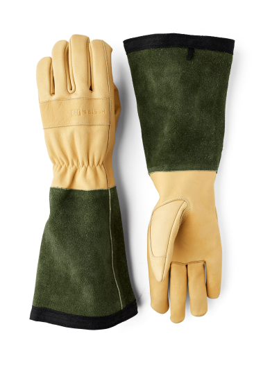 Hestrajob Gardener"s Gauntlet Glove Yellow 11