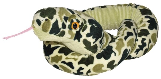 Wild Republic Kosedyr Slange   137cm   Camo Grå?nn