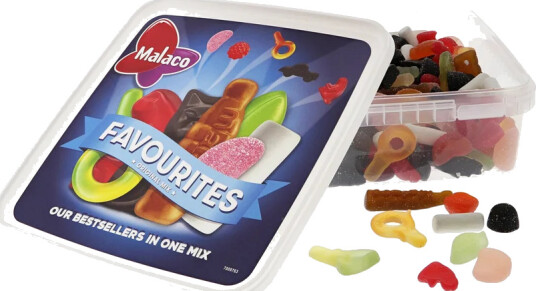 Malaco Favourites Godteriboks 900 G