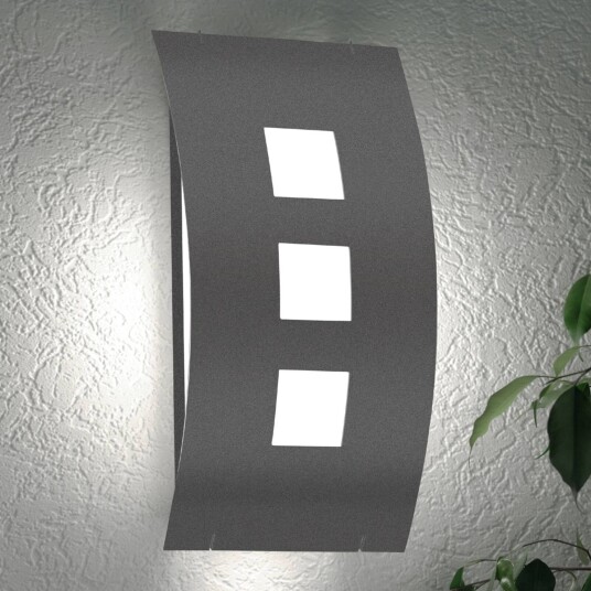 CMD Utendørs vegglampe GRAAL Aluminium / grå / sink Metall Moderne CMD Utendørs vegglampe GRAAL Aluminium / grå / sink Metall Moderne