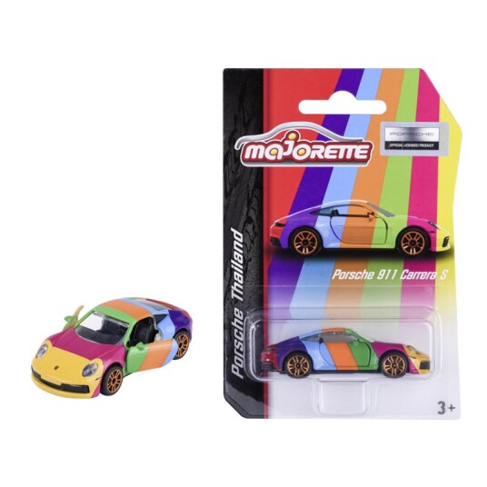 Majorette Porsche Thailand Lekebil: Porsche 911 Carrera S rainbow