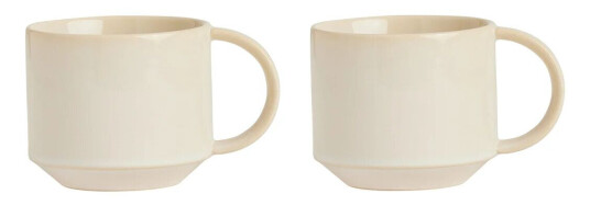 OYOY Yuka kopp 2-pk Offwhite OYOY Yuka kopp 2-pk Offwhite
