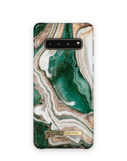 iDeal of Sweden Fashion Case Galaxy S10 Golden Jade Marble