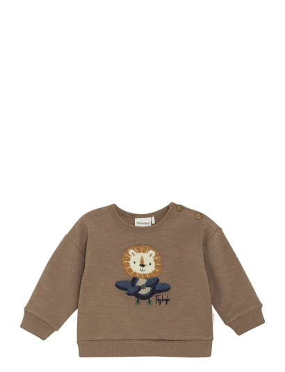 Minymo Sweatshirt Ls   Brown   56