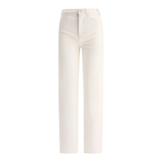 Chloé Dame Jeans Hvit W26,
