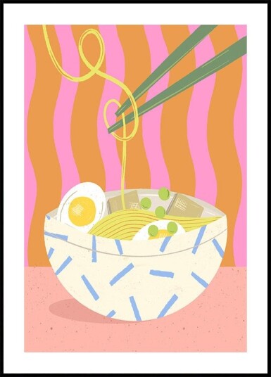 Ramen Poster Plakat / 21x30cm