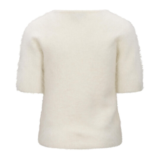 Abby Top Cream M Alpaca SS tee