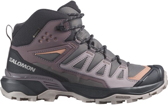 Salomon X Ultra 360 Mid GTX Dame Plum Kitten/Phantom/Cork 37 1/3 Salomon X Ultra 360 Mid GTX Dame Plum Kitten/Phantom/Cork 37 1/3