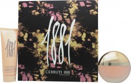 Cerruti 1881 Pour Femme Gavesett 50ml EDT + 75ml Body Lotion