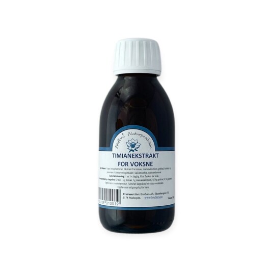 Bioflora timianekstrakt voksne 200 ml Bioflora timianekstrakt voksne 200 ml