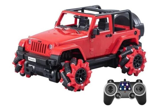 Double Eagle Remote controlled car 1:16 red Jeep drift E348 003