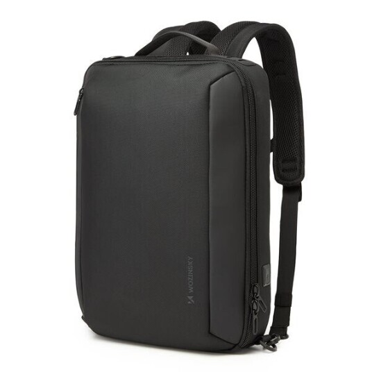 Wozinsky Premium PC-ryggsekk/skulderveske - 15,6" - Svart
