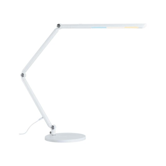 Flexbar skrivebordslampe 9,5W 3000 Kelvin - 3-step dim - Hvit