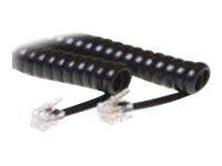 MicroConnect 1.5m Telefonkabel RJ-10 Hann-Hann Svart