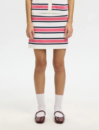 Selected Slfamour Hw Short Skirt   White   M