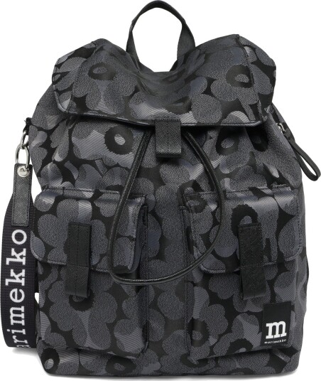Marimekko Everything Backpack L Unikko   Grey   ONE SIZE