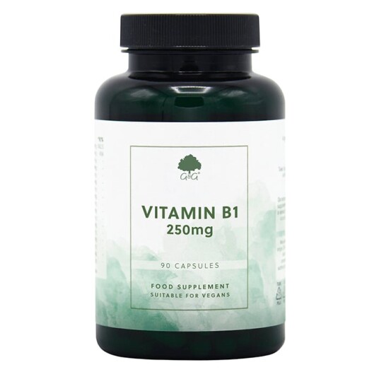 Vitamin B 1 250mg 90 kapsler Vitamin B 1 250mg 90 kapsler