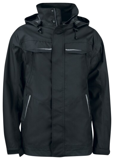 ProJob 4441 Funksjonsjakke Foret Black 3XL