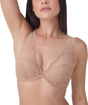 sassa BH Happy Choice Padded Bra Sand polyamid C 80 Dame