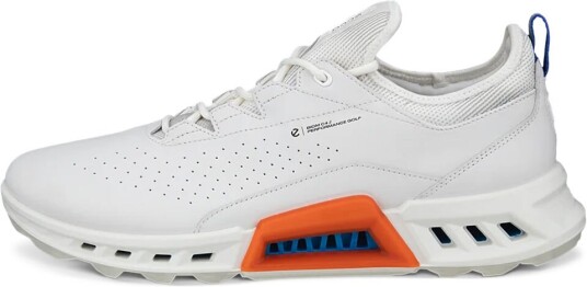 Ecco Biom C4 Golfsko Herre Hvit/oransje 39