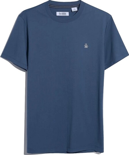 Original Penguin Cont Pin Point Sml S   Navy   XL