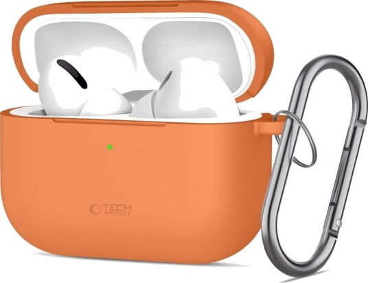 Tech-Protect Silikon Krokdeksel Til Airpods Pro Oransje