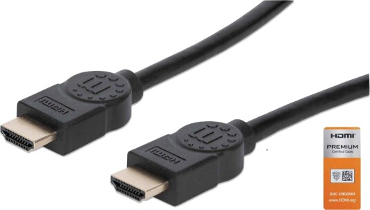 Manhattan MH Premium High Speed HDMI Cable HDMI-Male/HDMI-Male 4K 60