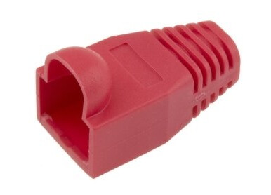 Act Rj45 Red Boot For 6.5 Mm Cable. Color: Red Cable Boot Rj45 6.5Mm Red (Tt4521)