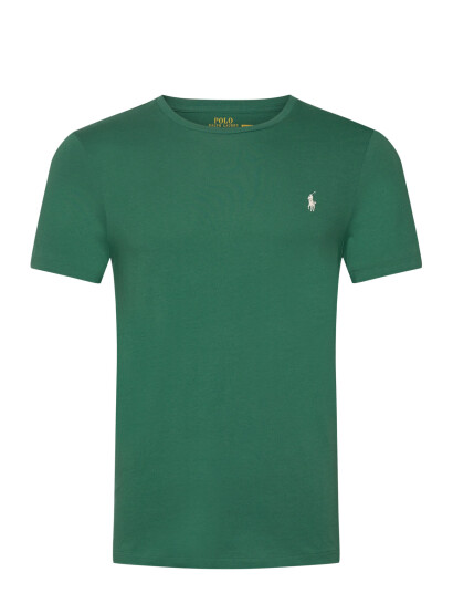 Polo Ralph Lauren Custom Slim Fit Jersey Crewneck T Shirt Green L