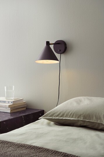 Ellos Home Vegglampe Jordan Mini Svart Ellos Home Vegglampe Jordan Mini Svart