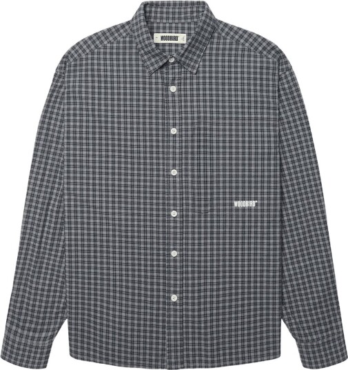 Woodbird Wbbuzo Yu Check Shirt Blue XL