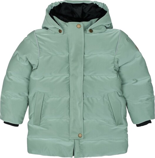 Mikk line Long Puffer Jacket Shiny Black 110